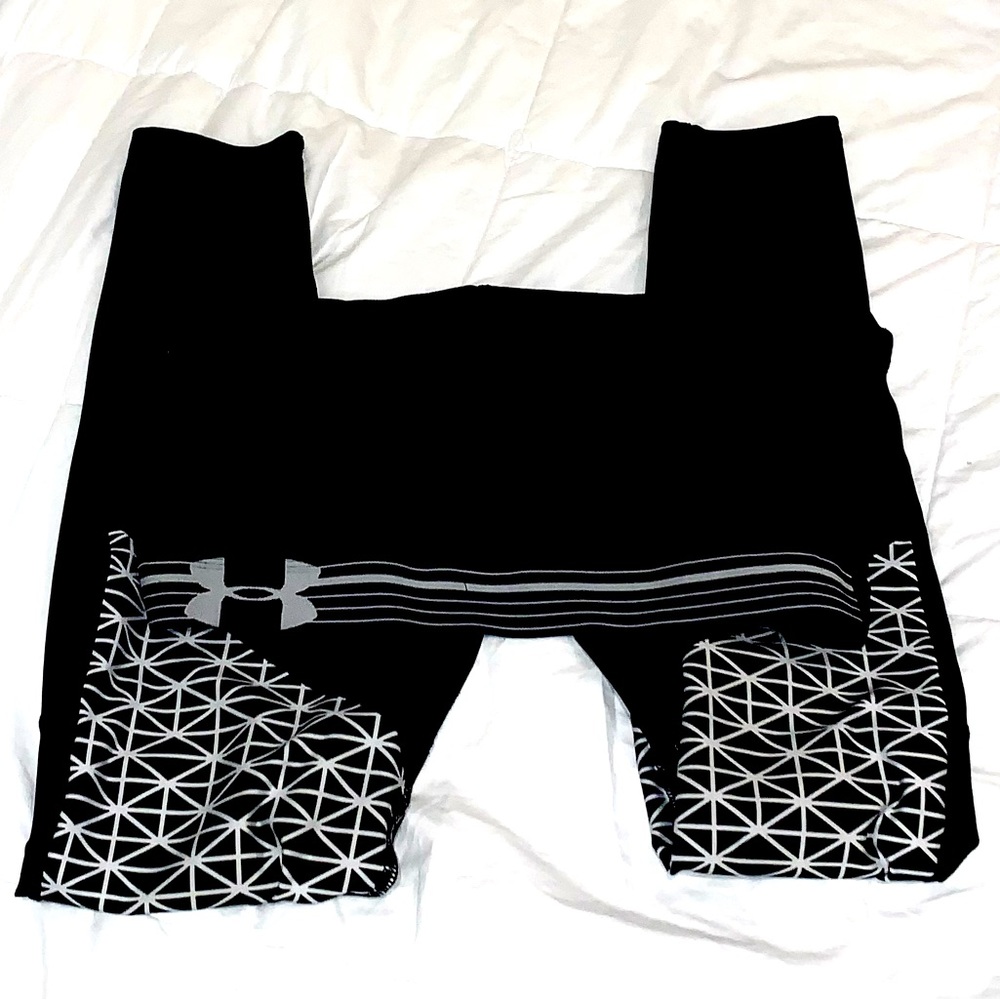 Under Armour running athletic pants tights full length leggings women’s small - Picture 2 of 14